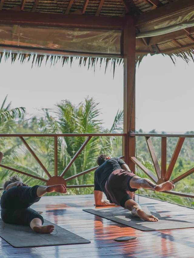 Yoga path stretching